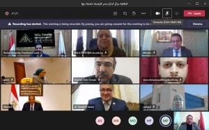 وزيري التعليم العالي والاتصالات يشهدان بروتوكول تعاون بين جامعة بنها ومعهد تكنولوجيا المعلومات لإنشاء مركز تدريب وإبداع مصر الرقمية