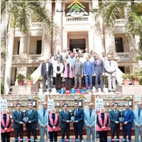 جامعة بنها تكرم أفضل الباحثين وأعضاء اللجنة المنظمة للمؤتمر السنوي الرابع للدراسات العليا في العلوم الإنسانية