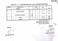 جدول امتحان تانية دكتوراه بنيين دور مارس الدراسات العليا للعام الجامعى 2020/2019 دور سبتمبر