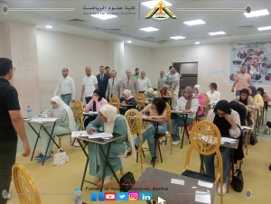 نائب رئيس جامعة بنها لشئون خدمة المجتمع وتنمية البيئة يتفقد سير امتحانات الفصل الدراسي الثاني